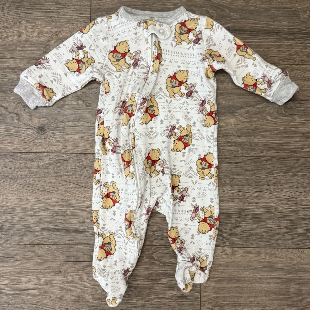 Disney Baby Winnie the Pooh Footie Pajamas Onesie